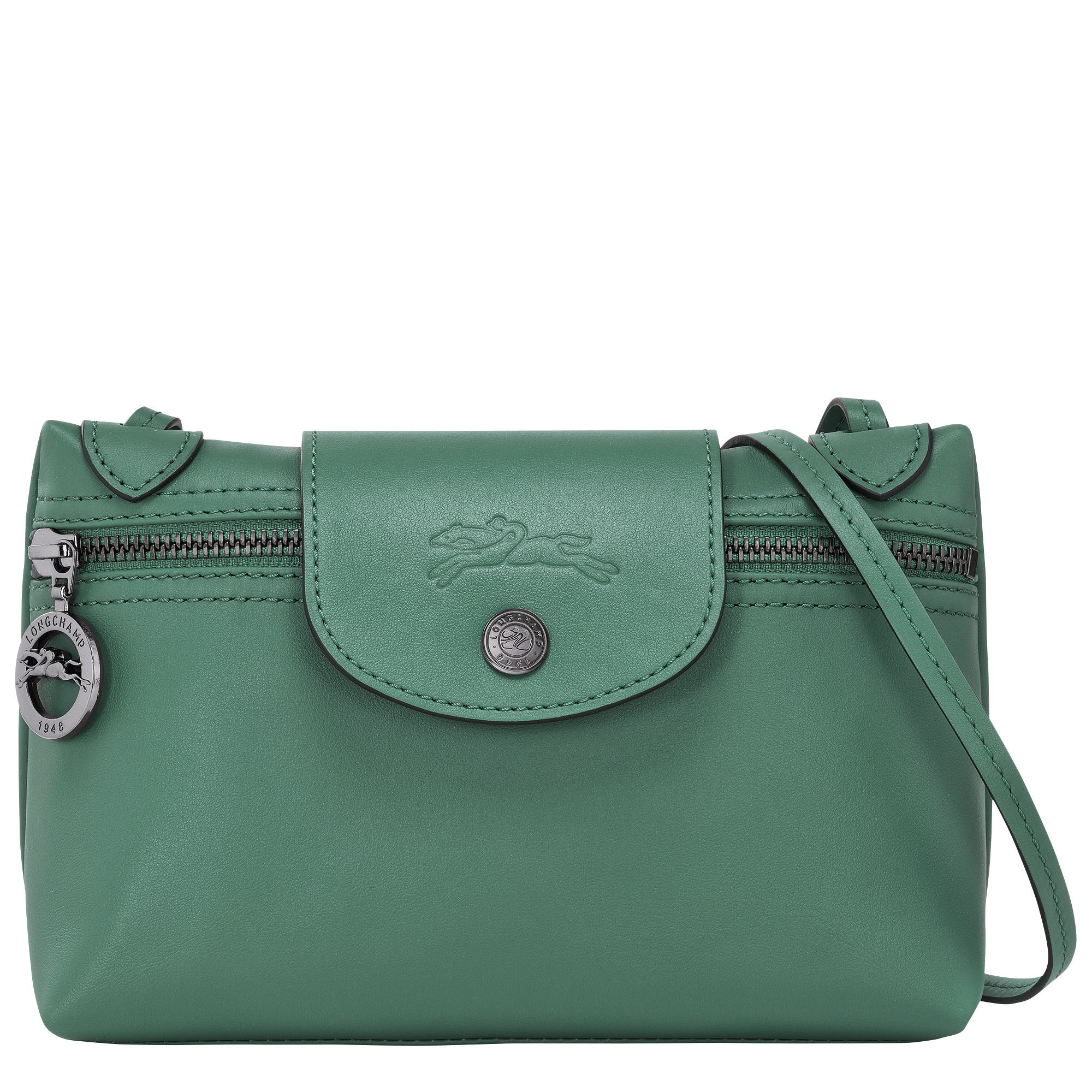 Le Pliage Xtra XS Crossbody bag Sage - Leather - 1