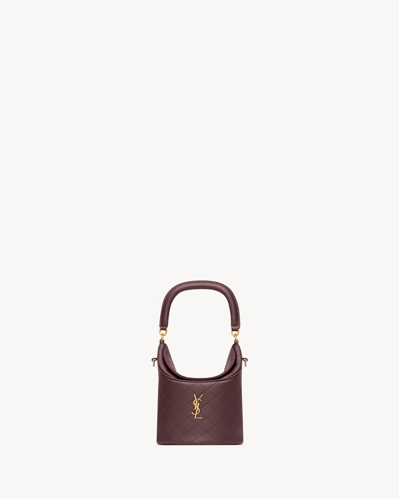 SAINT LAURENT GABY BUCKET BAG IN LAMBSKIN outlook