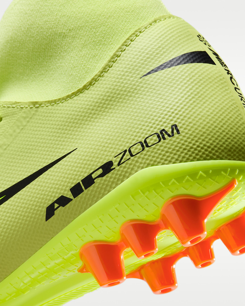 Nike Mercurial Superfly 10 Academy Artificial-Grass High-Top Soccer Cleats 9