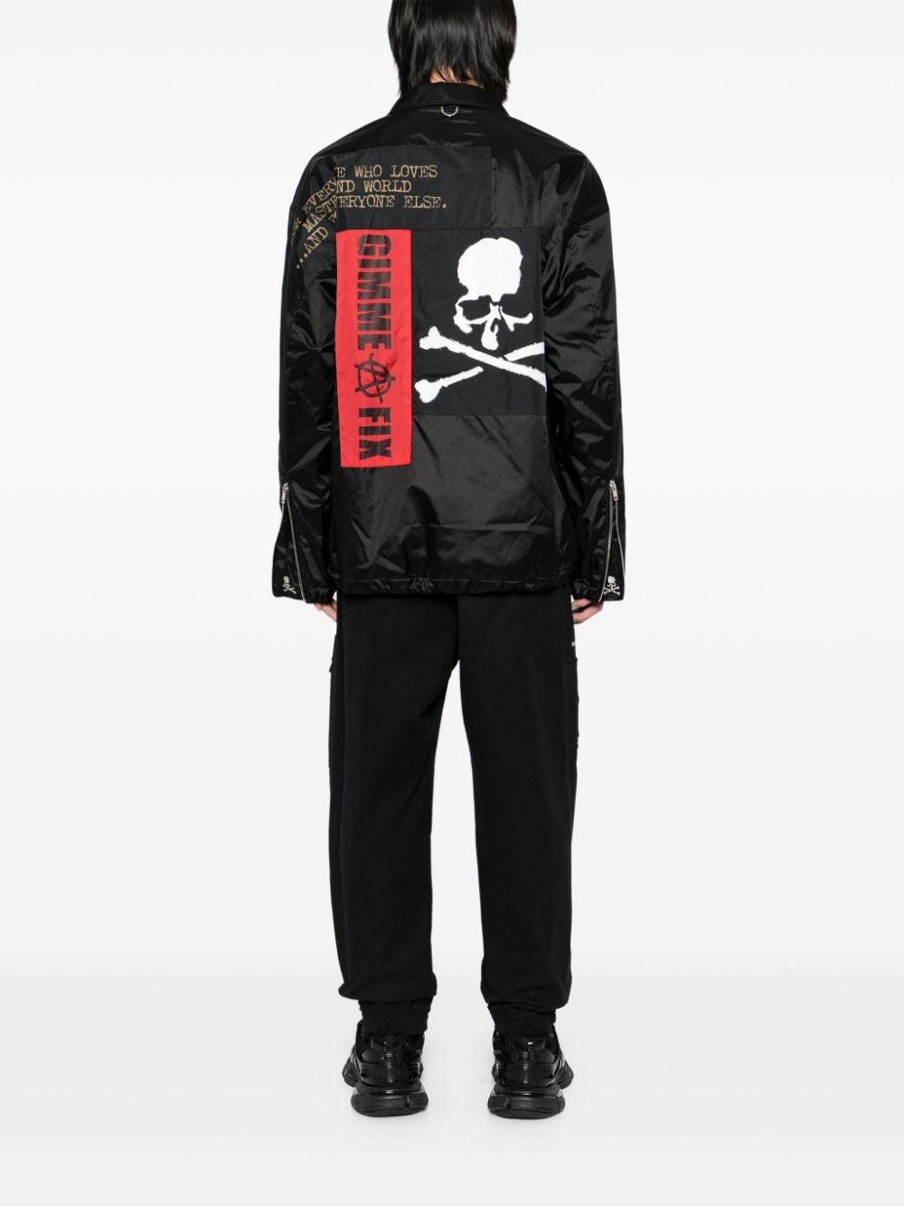 logo-printed jacket - 2