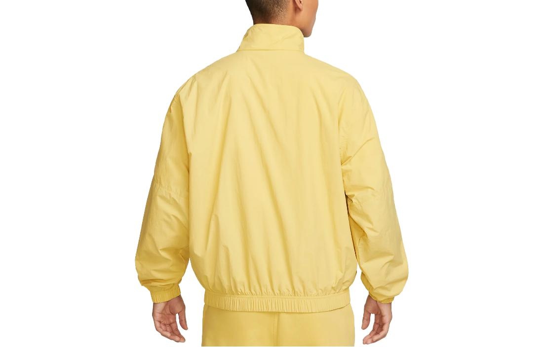 Nike Solo Swoosh Zipped Jacket 'Yellow' DQ5201-700 - 2