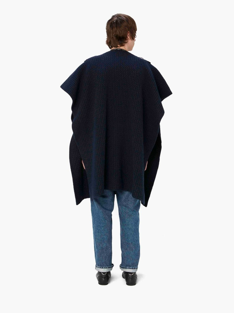 A.P.C. X JW ANDERSON - PONCHO SWANN - WOOL PONCHO 3
