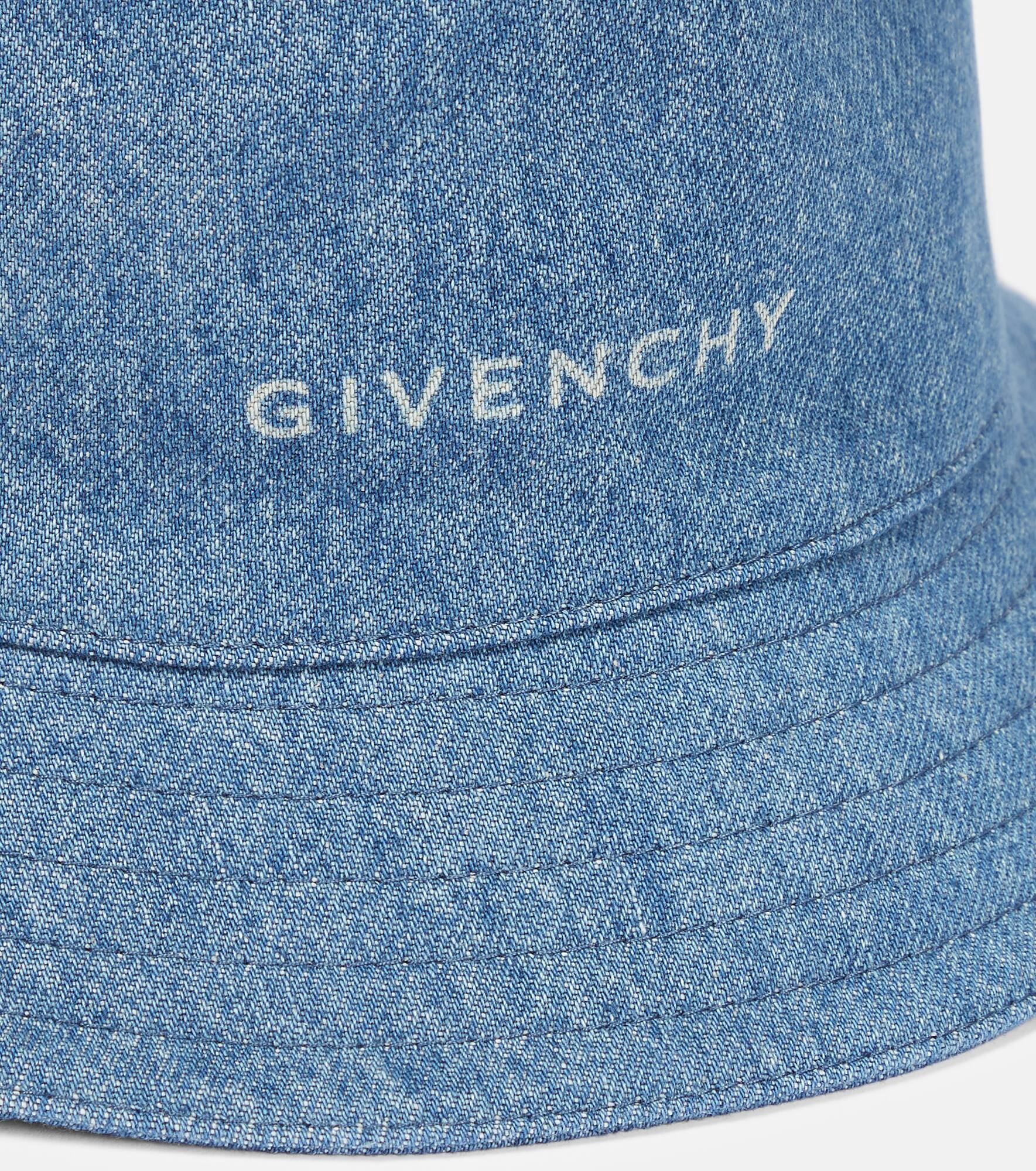 Denim bucket hat - 3