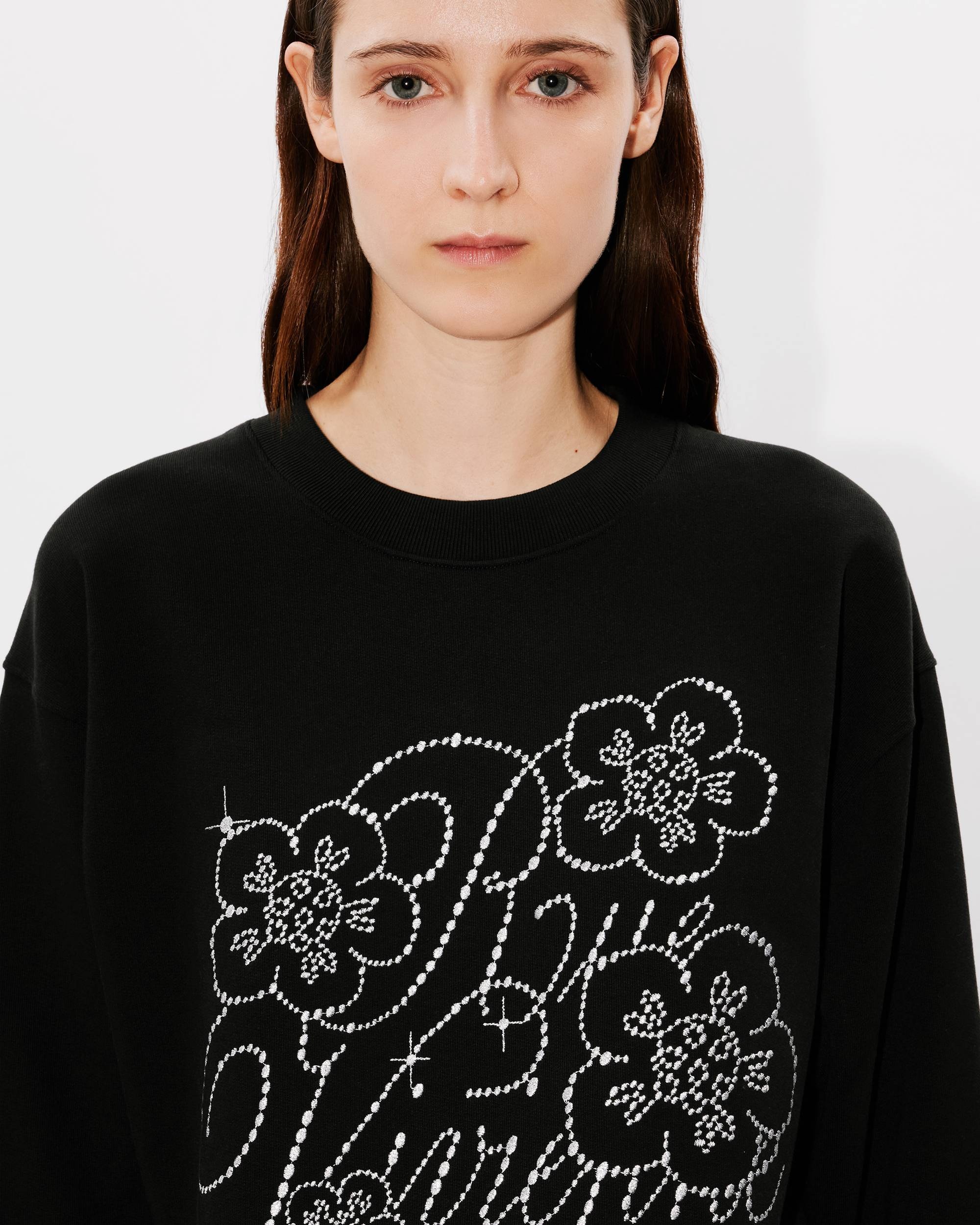 'KENZO Constellation' embroidered classic sweatshirt - 7