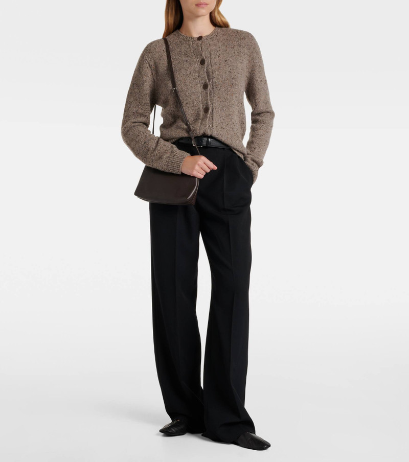 The Row Rene leather shoulder bag outlook