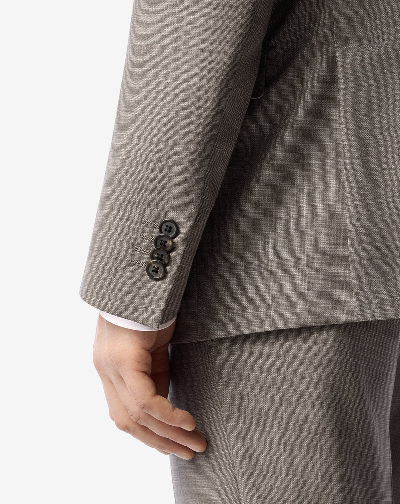 Taupe pure wool suit 6