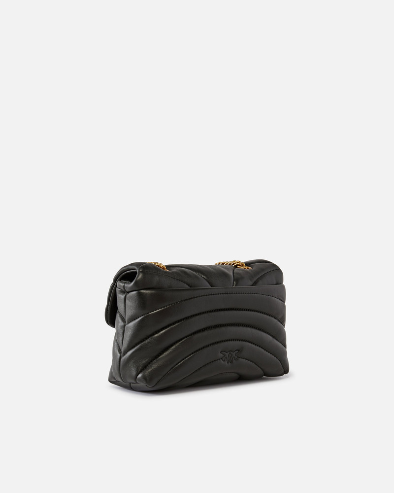 PINKO LOVE BAG PUFF BUTTERFLY MINI NAPPA LEATHER CROSSBODY BAG outlook
