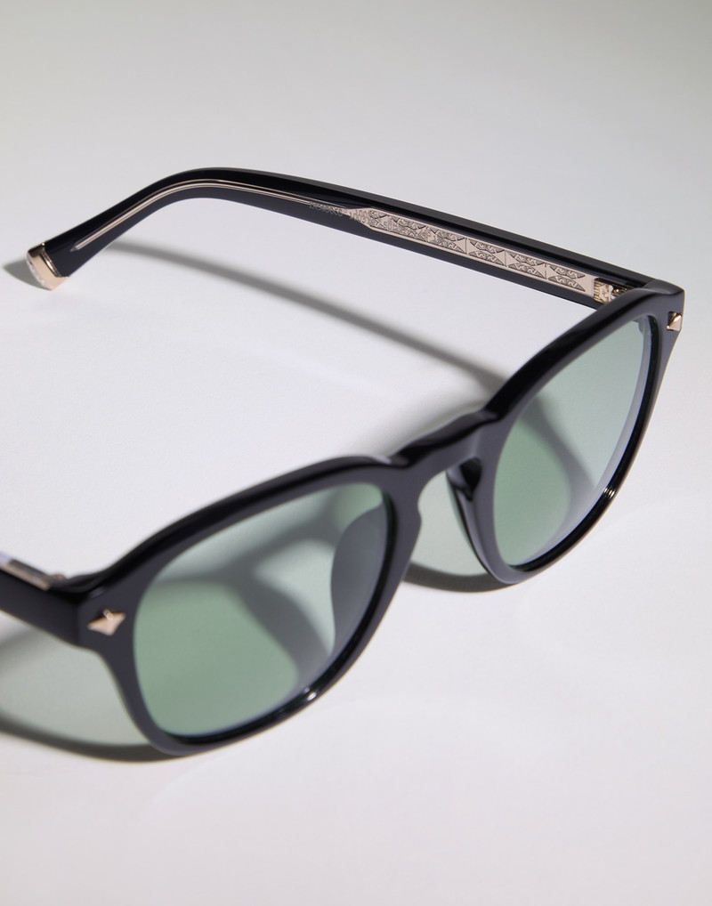Intarsia Rays acetate sunglasses 3