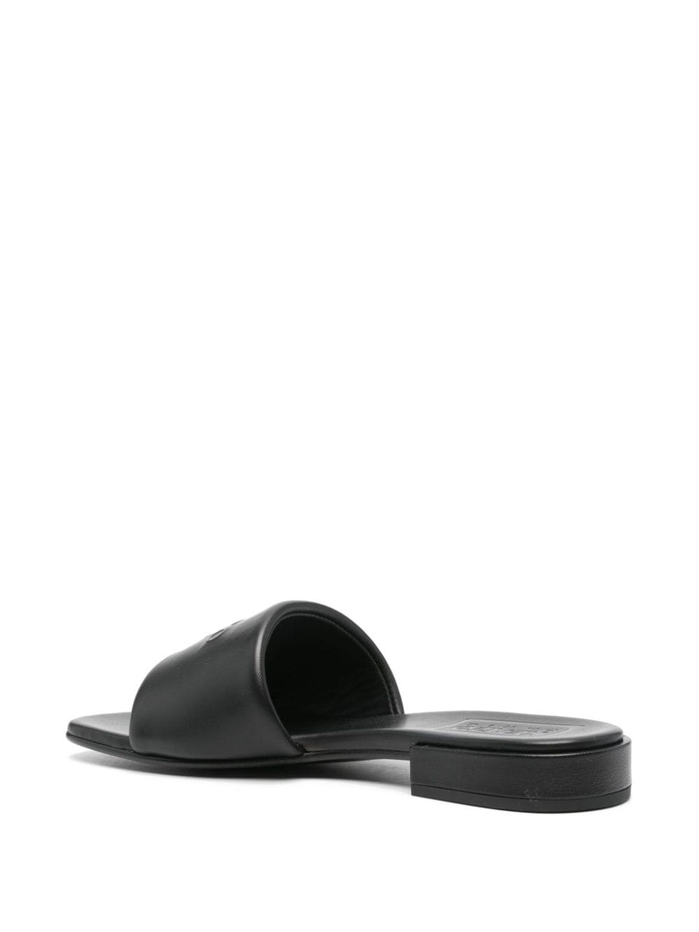 Oki leather flat sandals - 3
