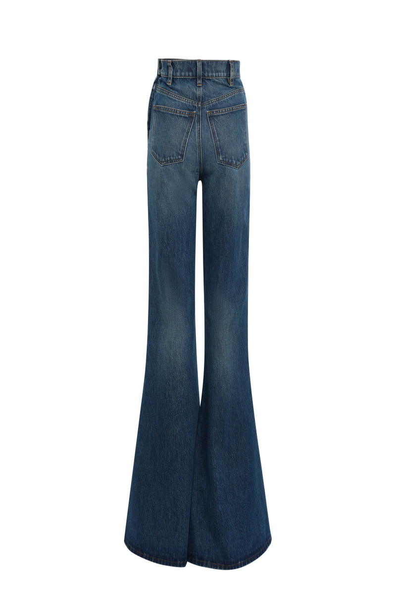 FLARED MIRROR JEANS CLASSIC BLUE WASH 3