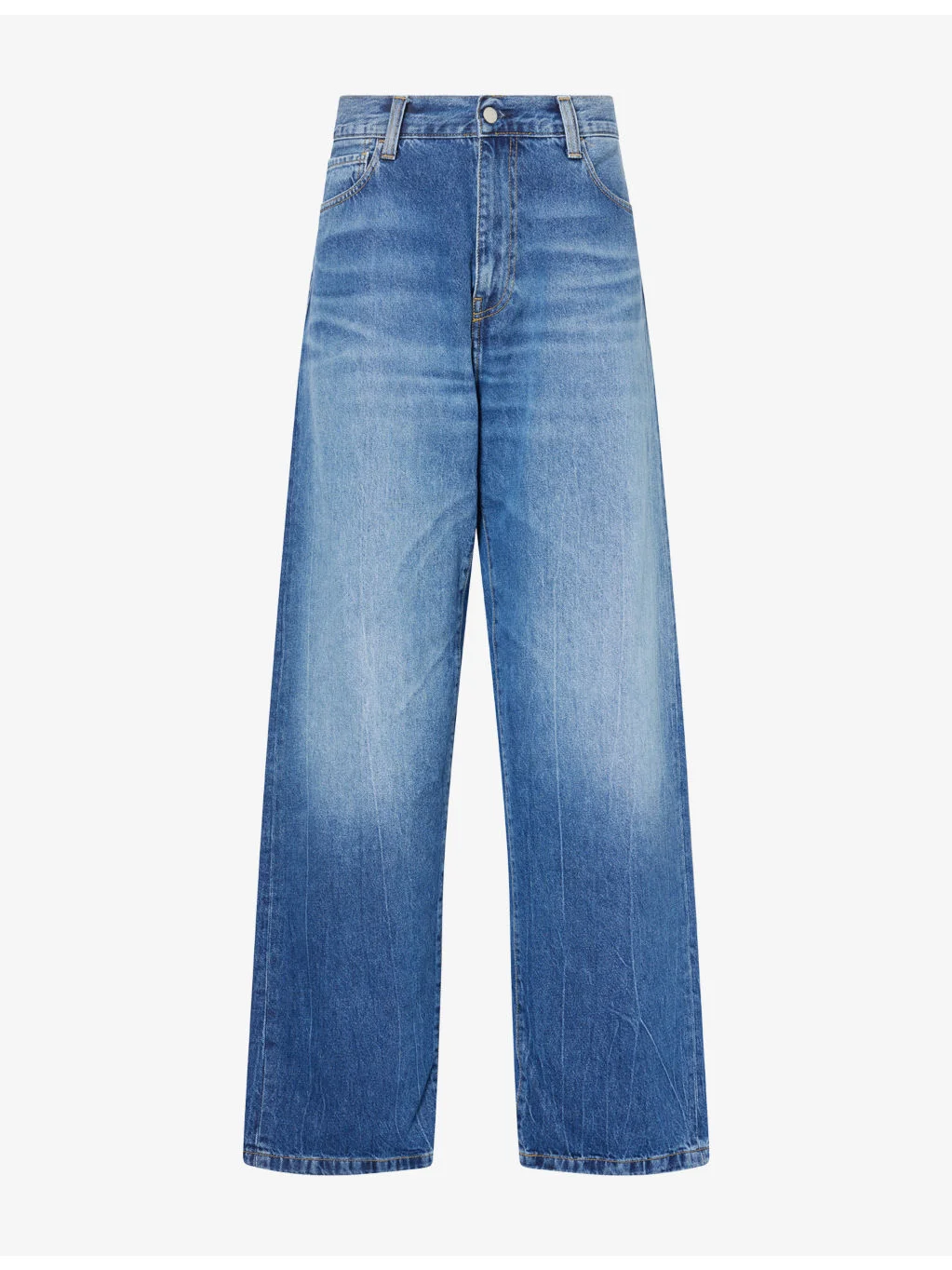 Landon Tapered-Leg Cotton Jeans - 1