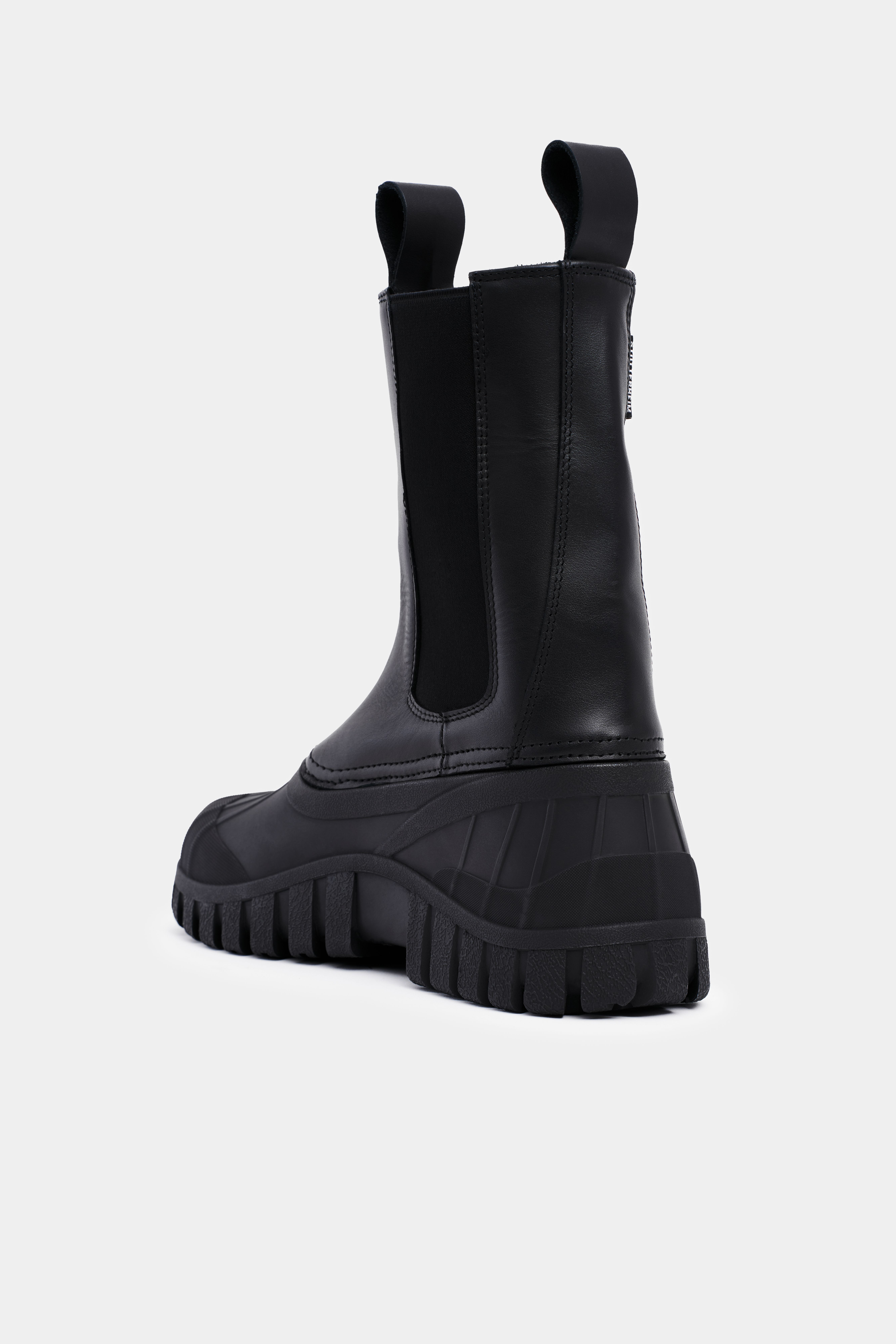 Patrol Boot Shaft Leather Black - 4