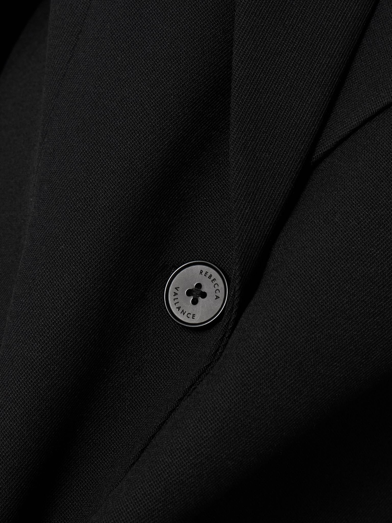 Finley crepe blazer Black - 4