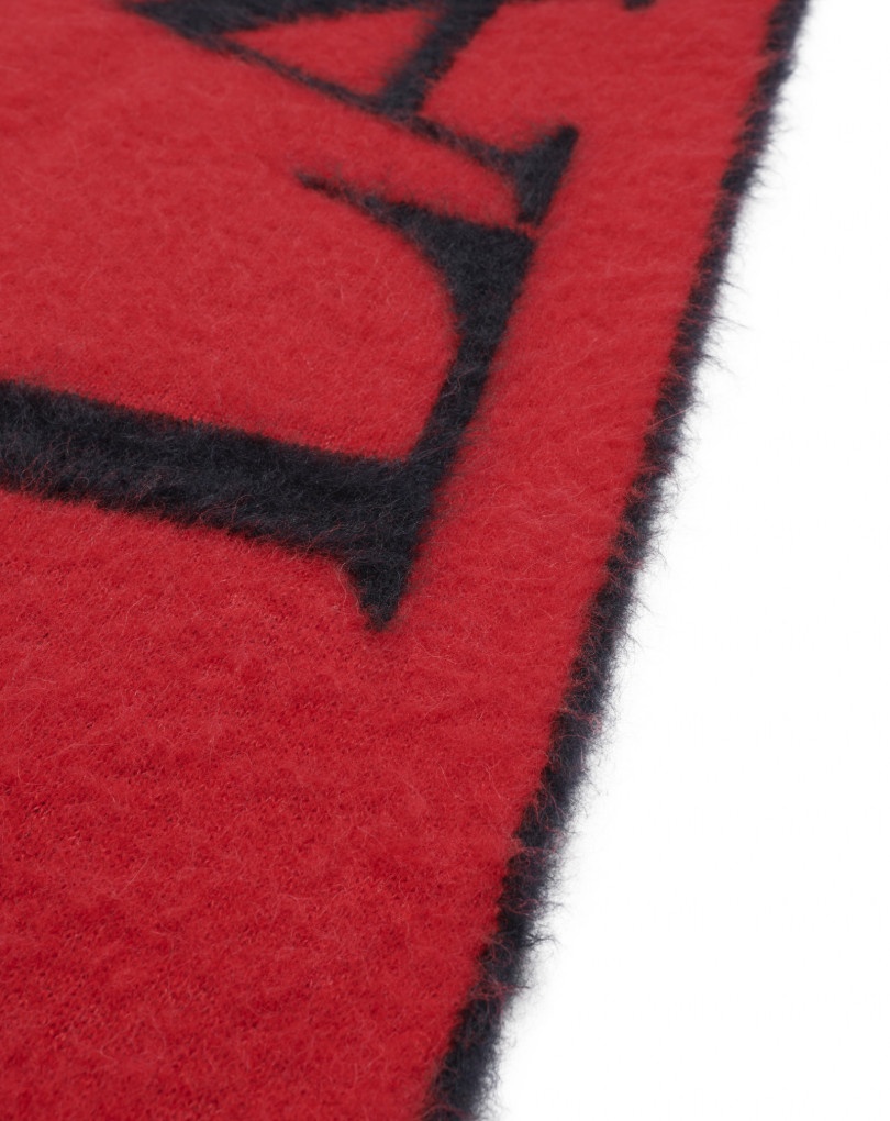 CASHMERE BLEND LANVIN SCARF - 5