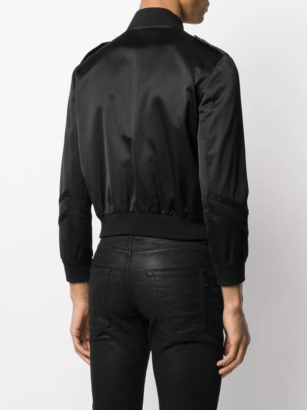 Officer fleur-de-lys bomber jacket - 4