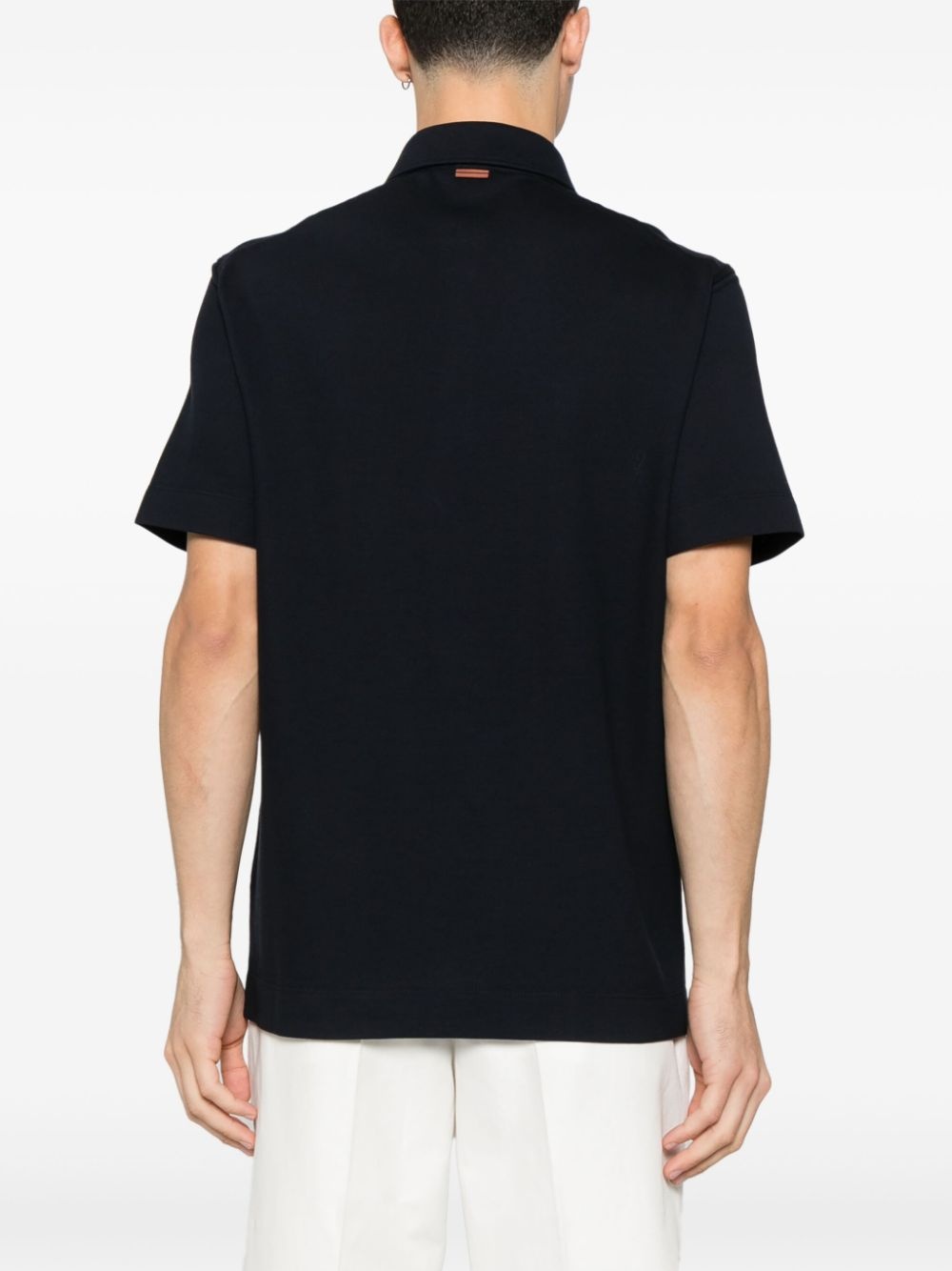 cotton polo shirt - 3