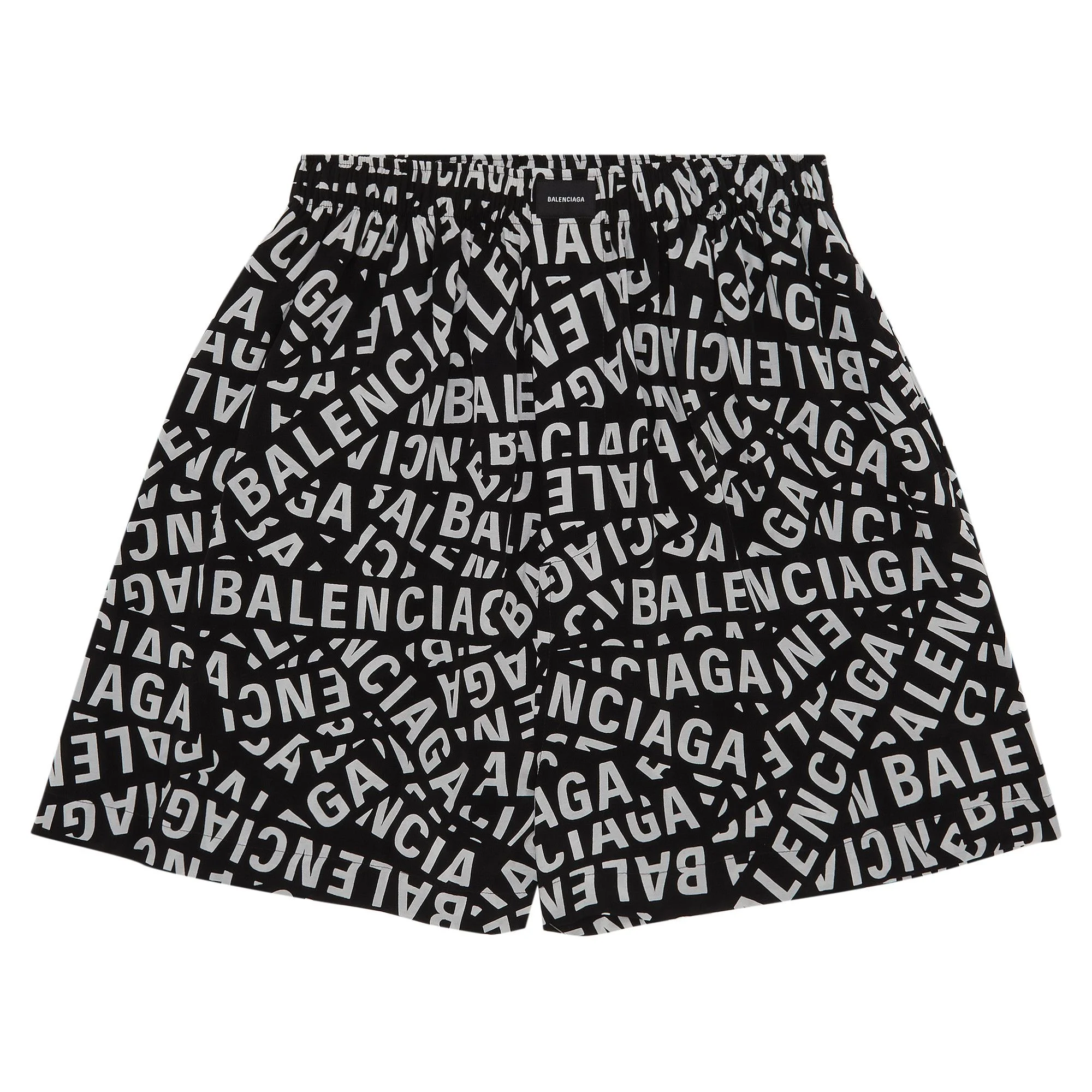 Balenciaga Shorts 'Black/Grey' - 1