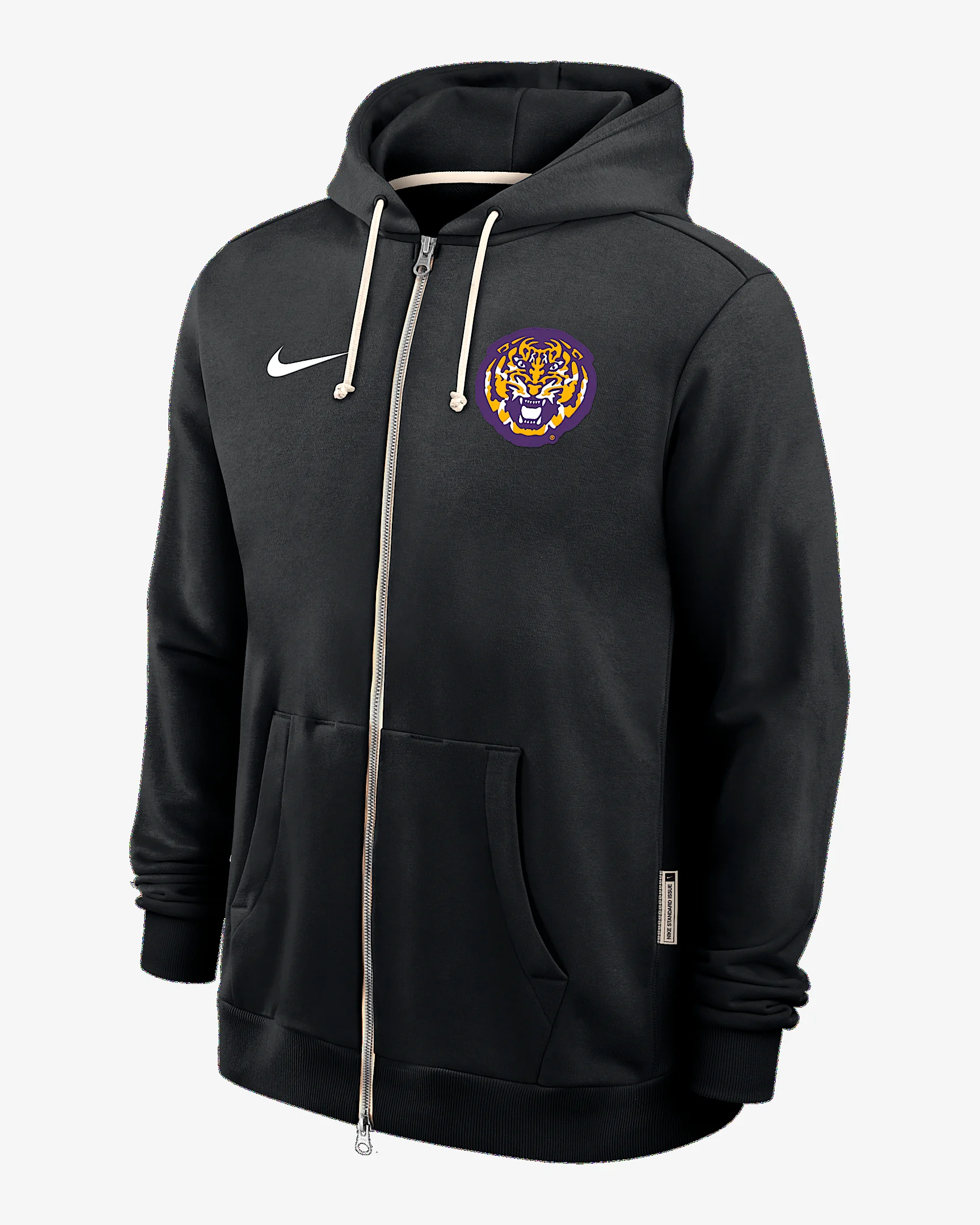 LSU Sideline Men's Nike Dri-FIT College Full-Zip Hoodie - 1