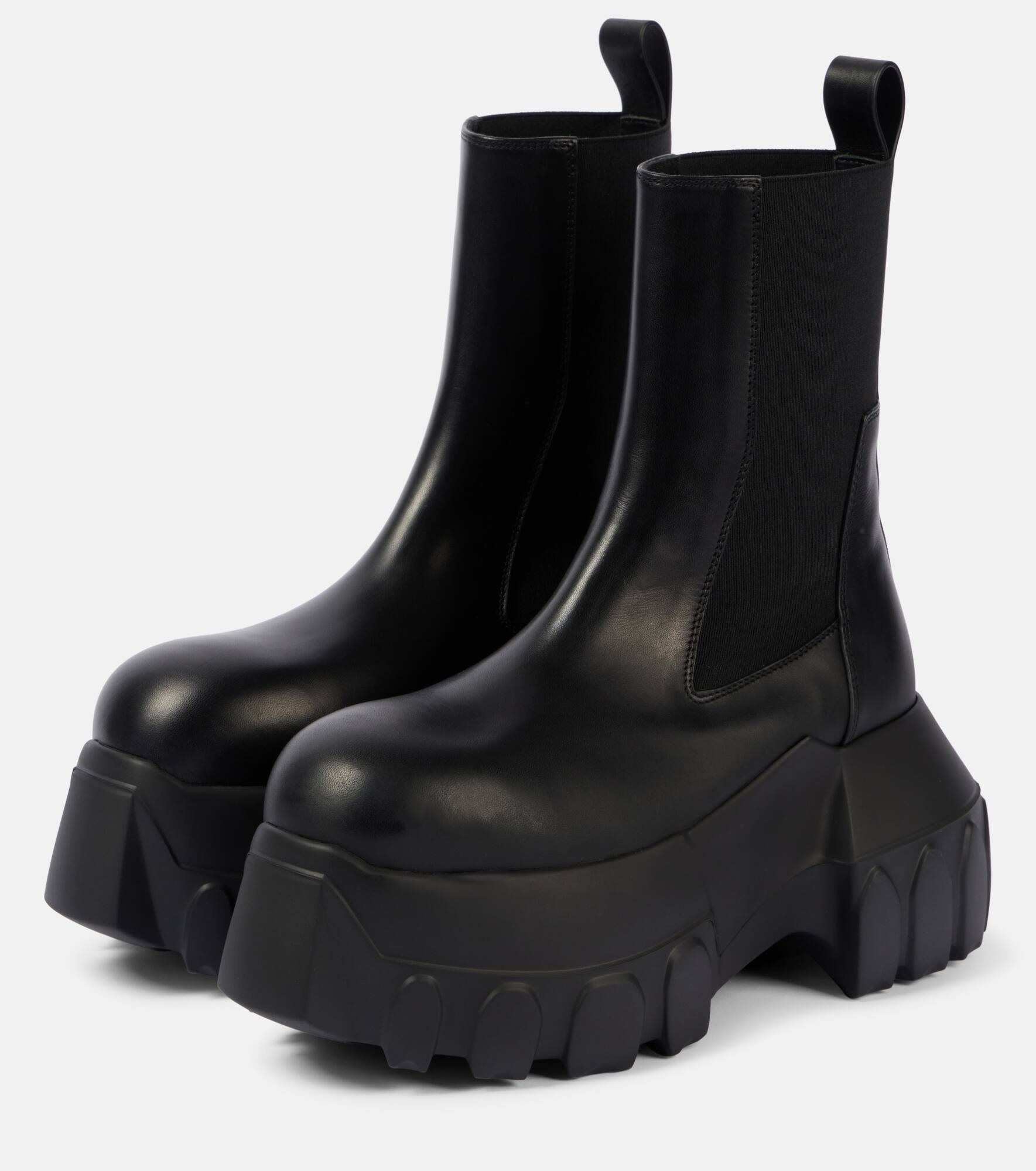 Mega Bumper Beatle leather Chelsea boots - 5