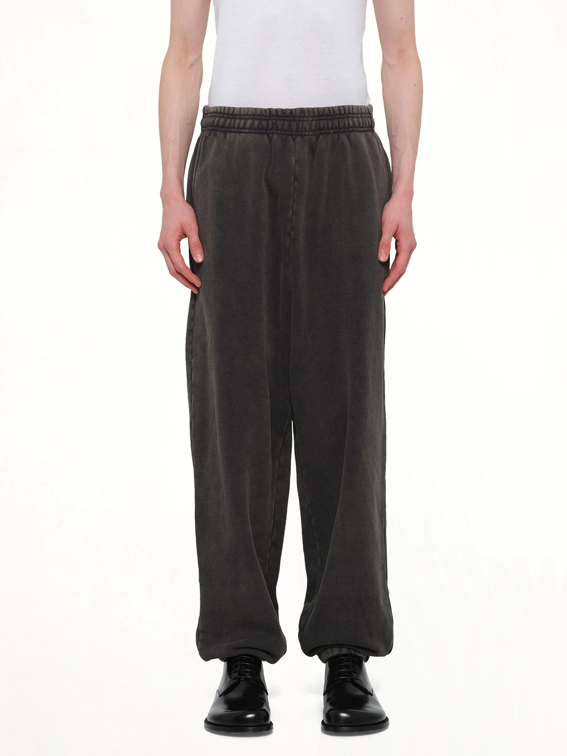 Standard Sweatpants in Washed Black - 1
