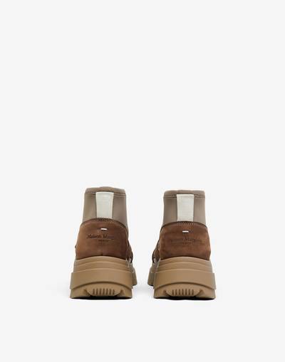 Maison Margiela Strapped suede sandals outlook