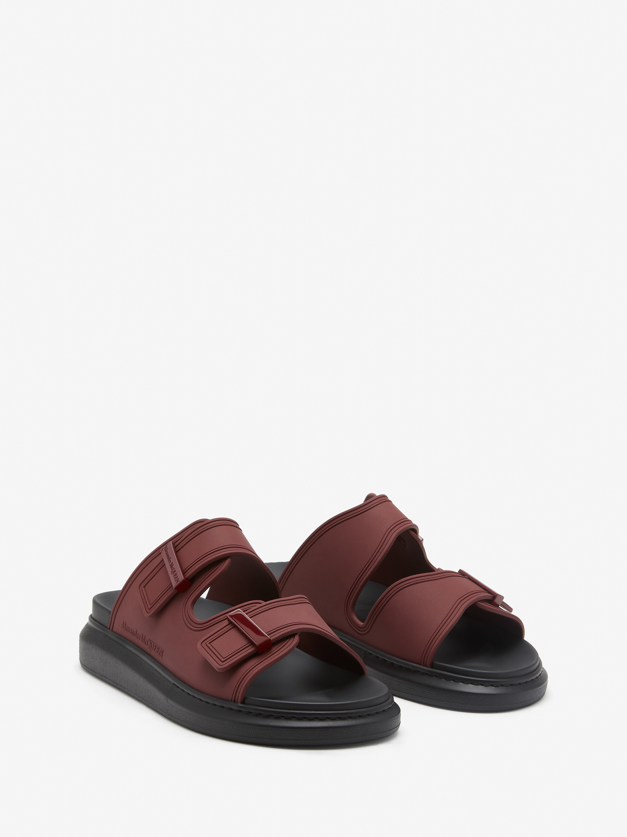Men's Hybrid Slide in Bordeaux - 2