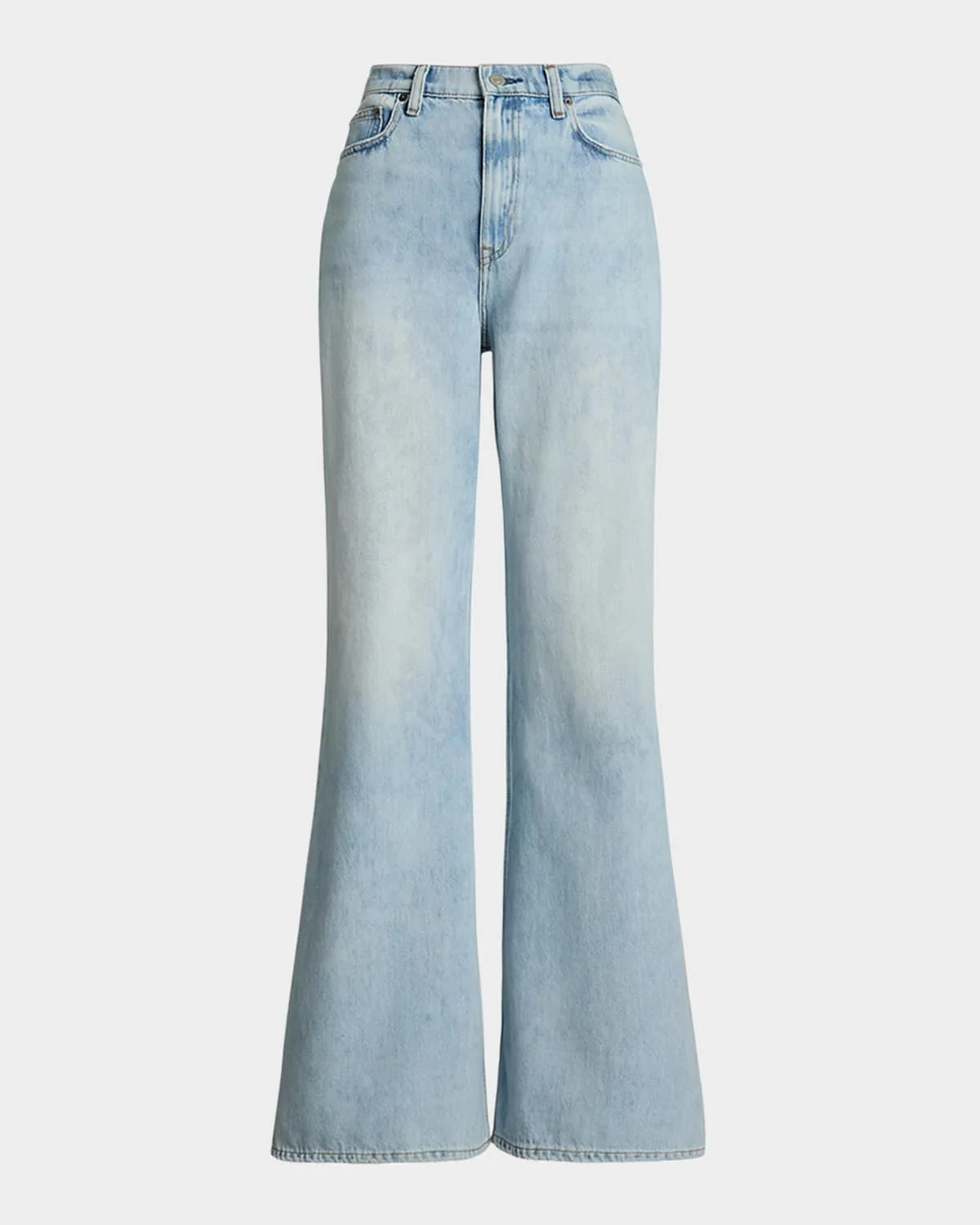 High-Rise Wide-Leg Jeans - 1
