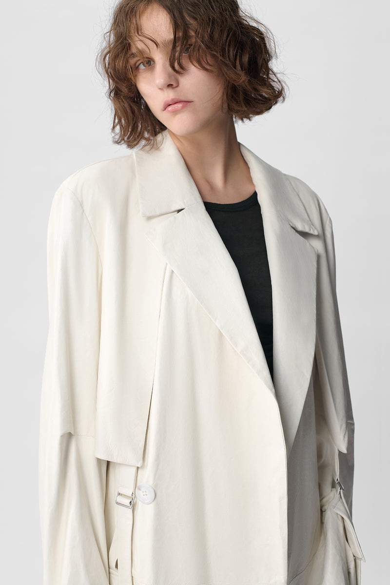 Ilda Long Trench Coat - 5