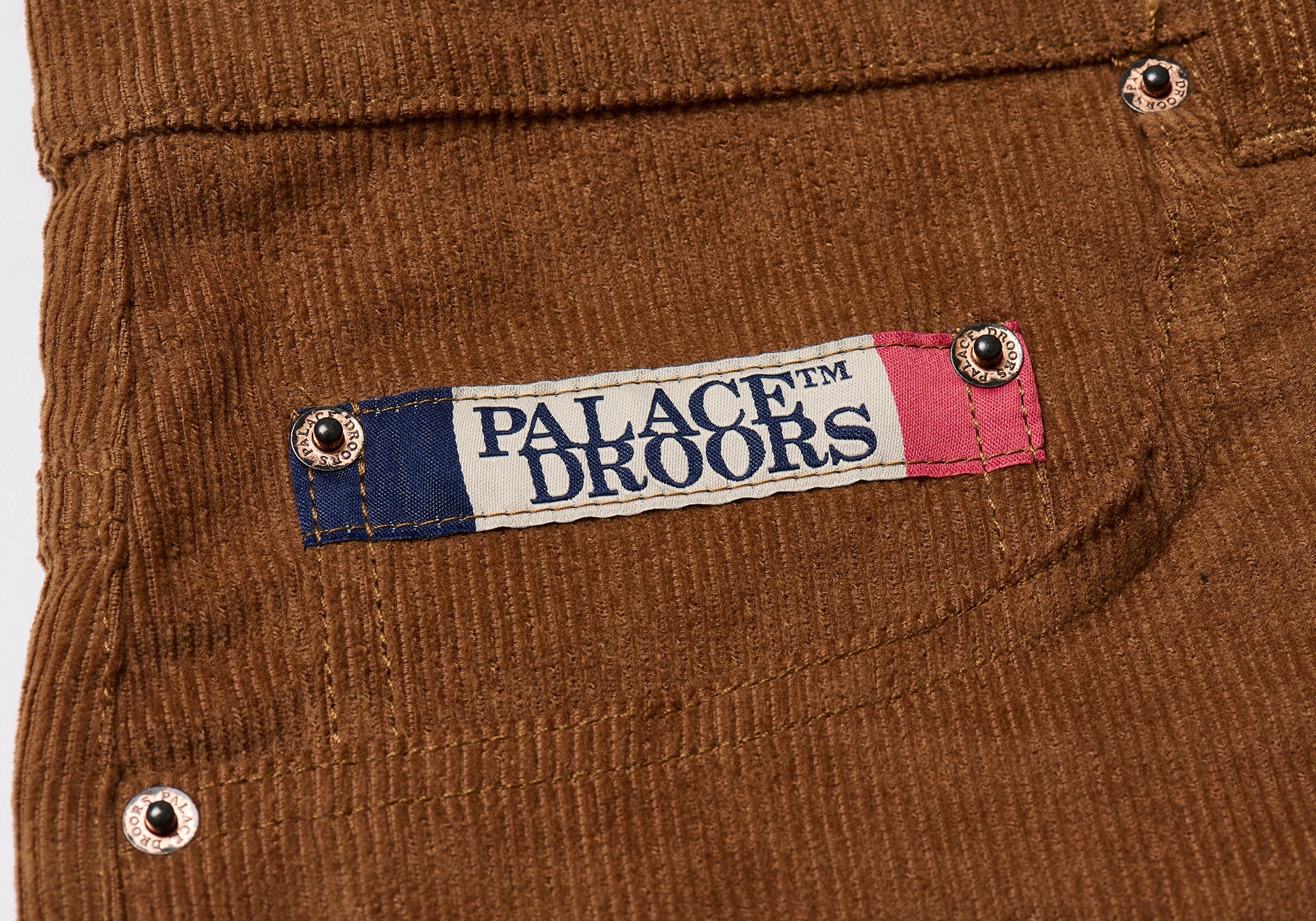 PALACE DROORS JEAN BROWN CORDUROY - 4