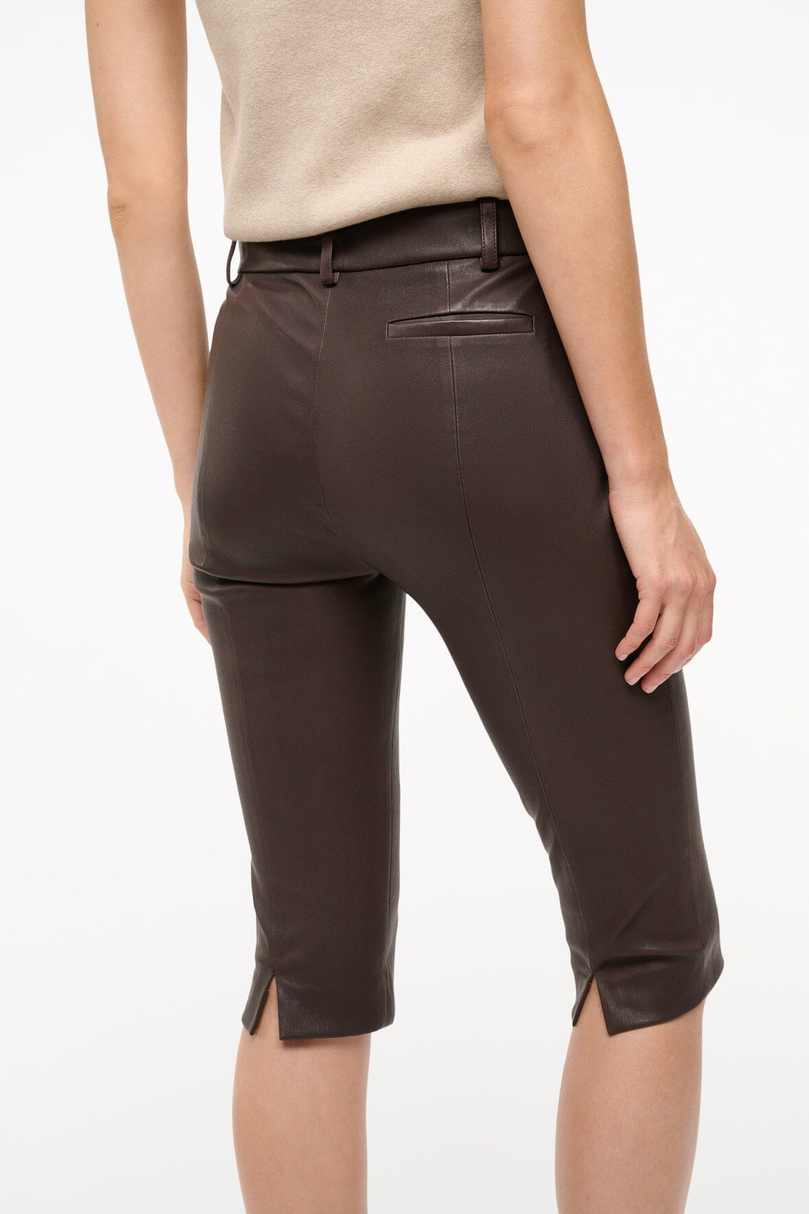 STAUD HANOVER LEATHER CAPRI TIRAMISU - 5