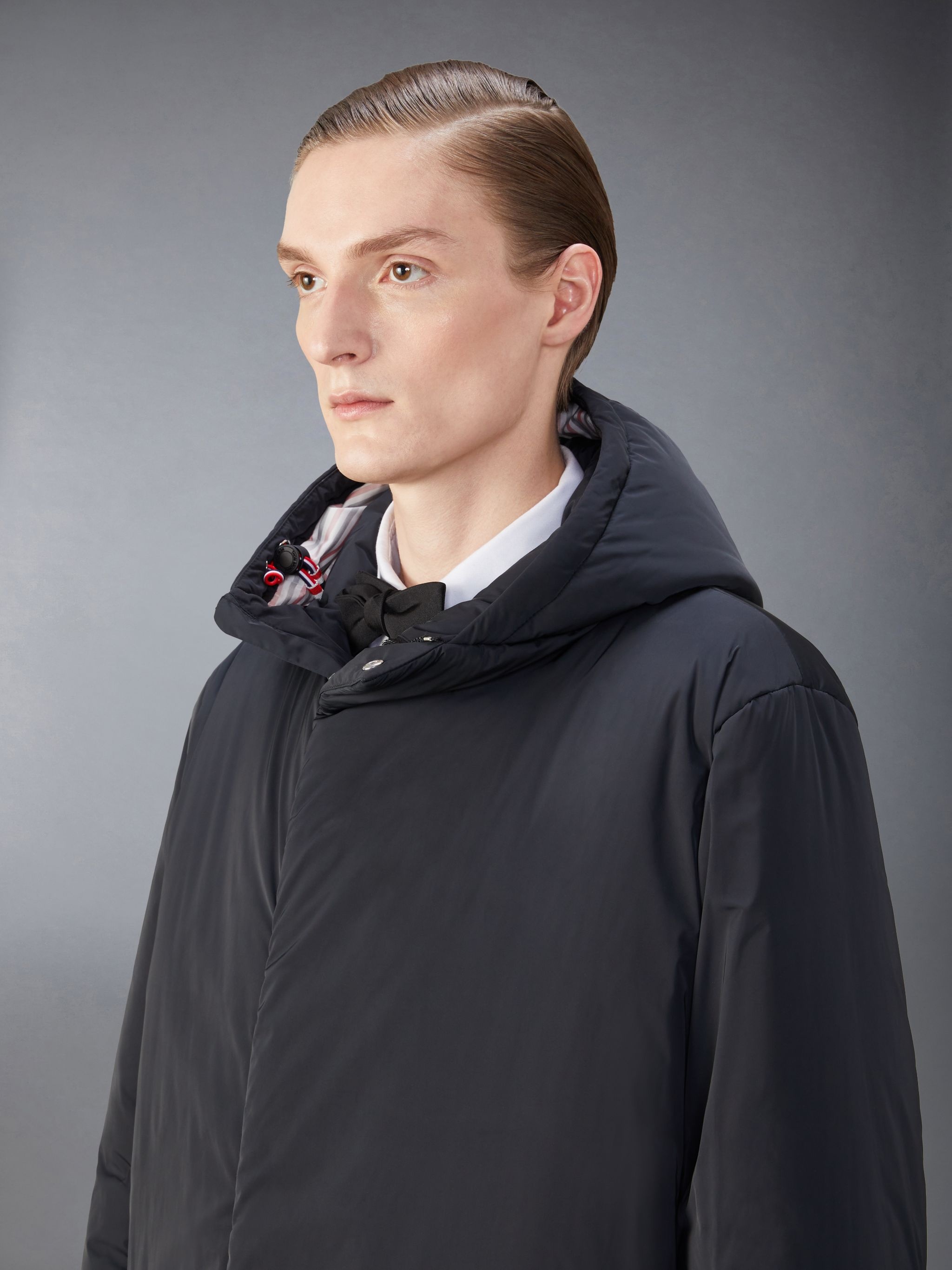 Poly Twill Tech Down Filled Hooded  Jacket - 4