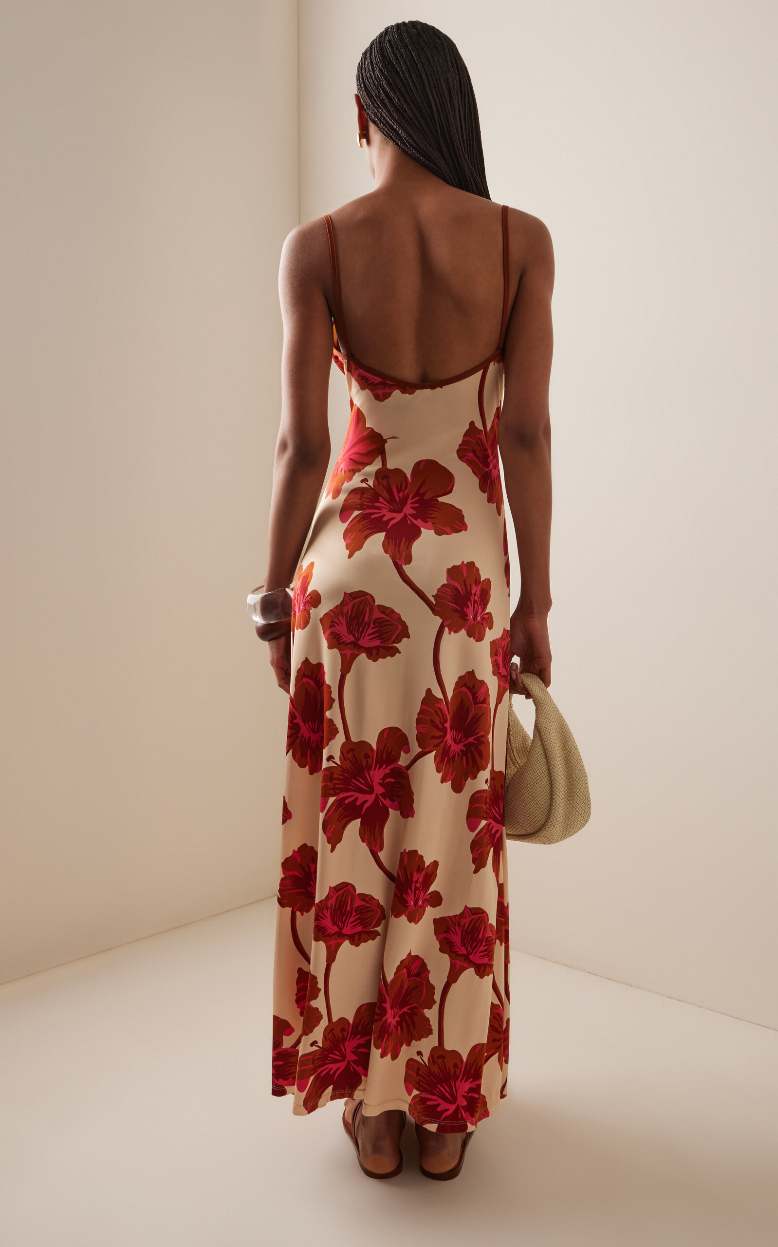 Sendero De Astromelias Maxi Dress multi - 4