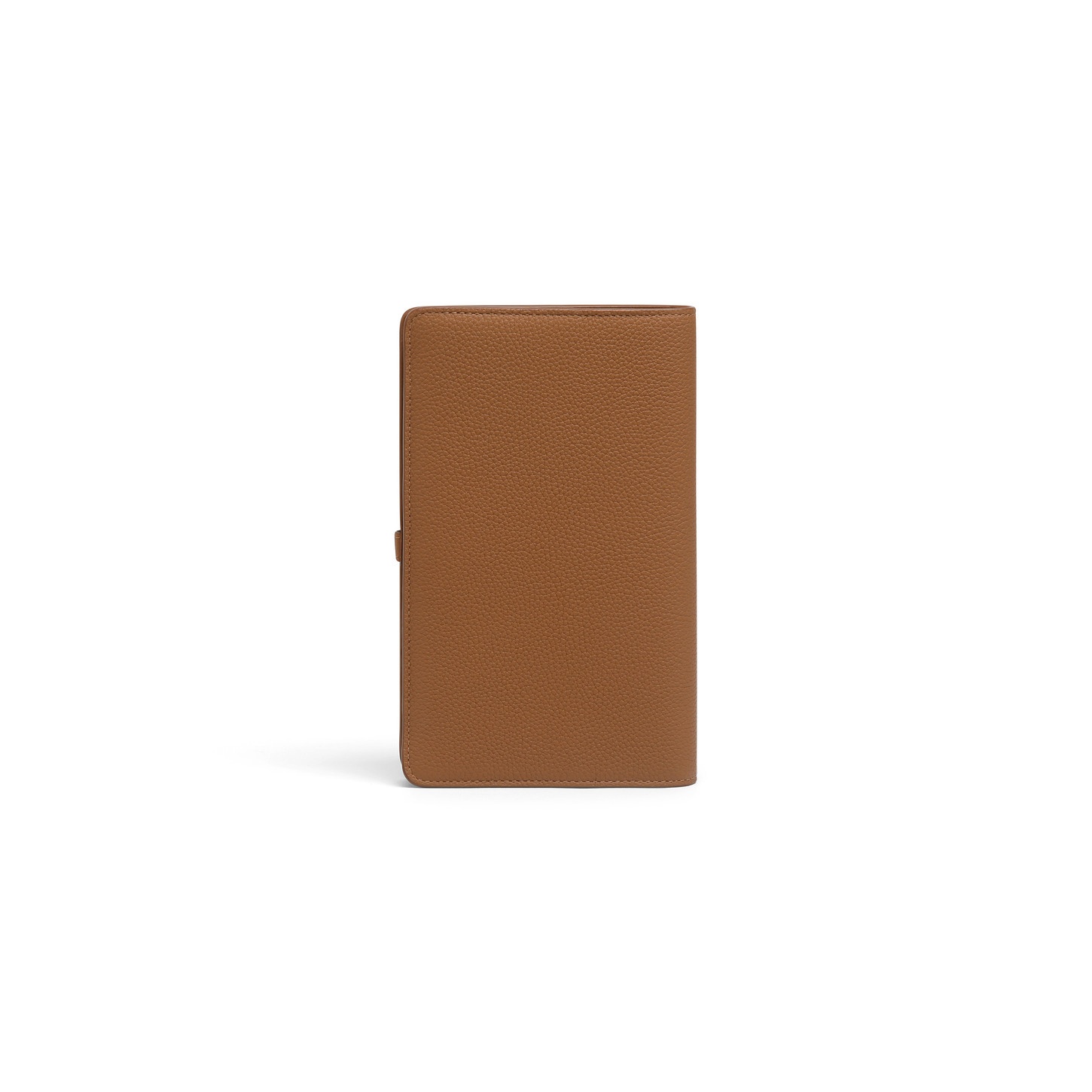 Light brown tumbled leather document holder - 3
