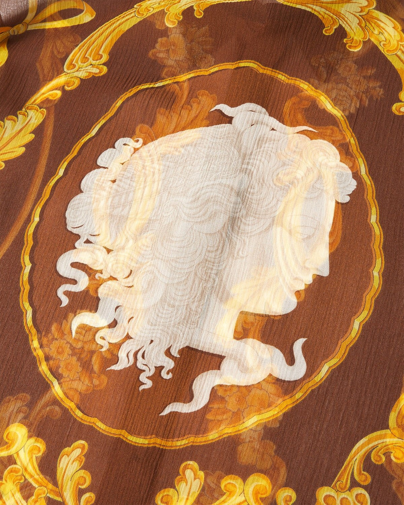 Cameo Silk Crêpe Slim-Fit Shirt 5