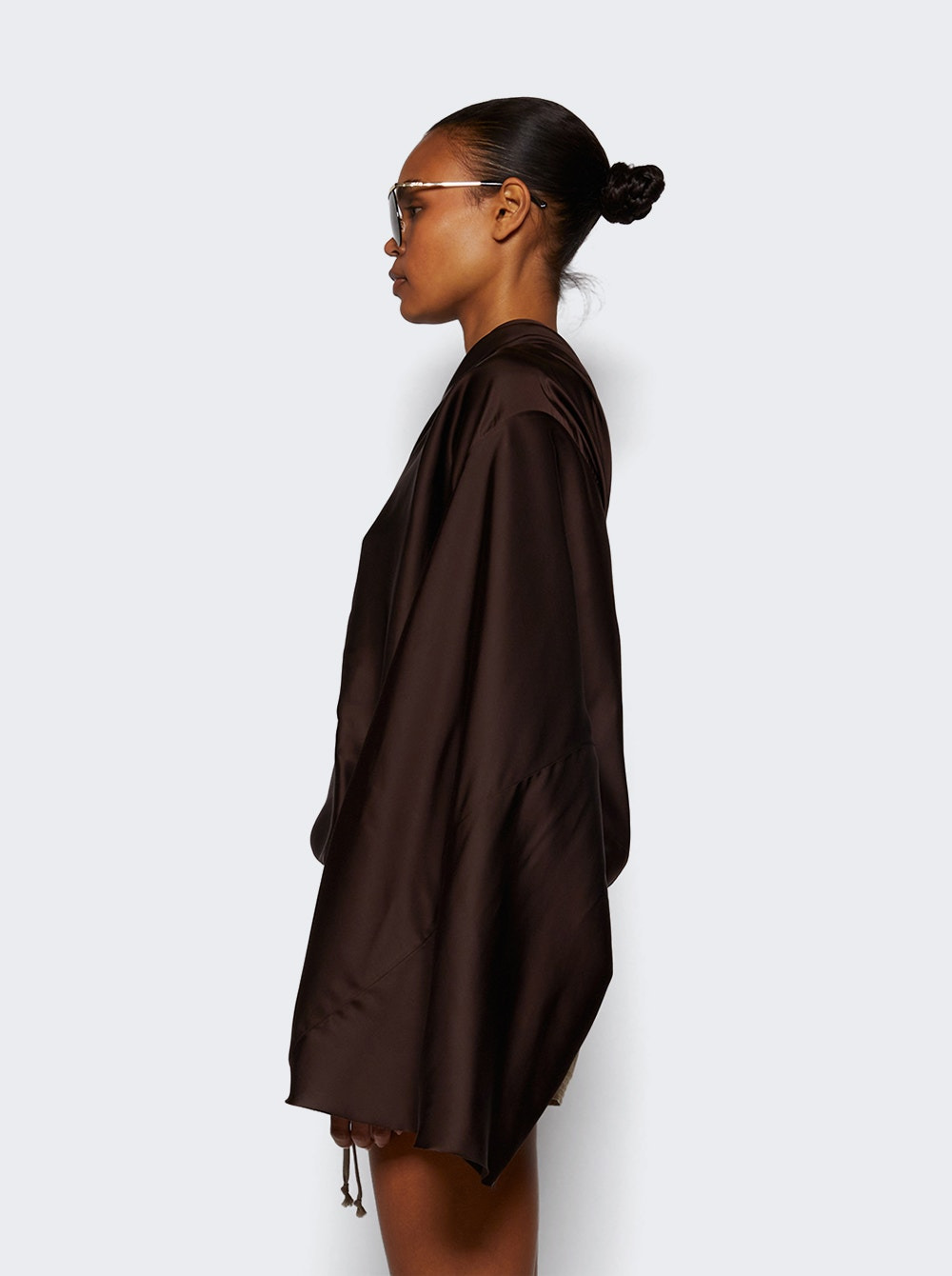 One Sleeve Top Mahogany - 3