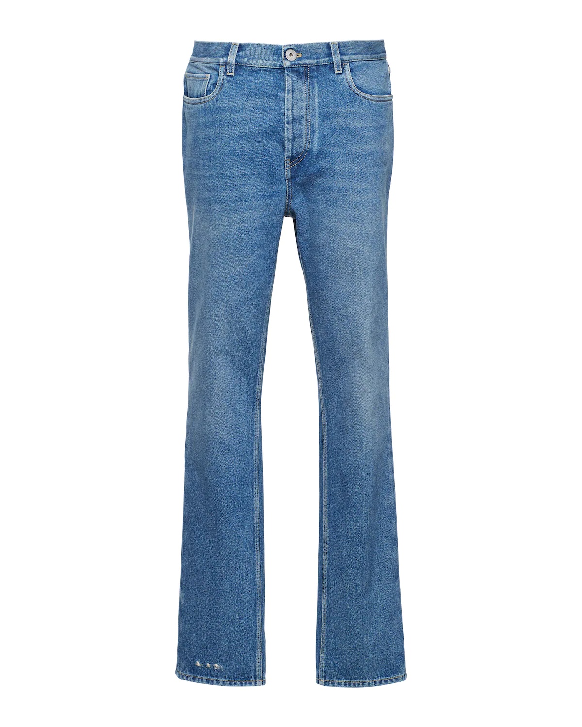 Organic denim five-pocket trousers - 1