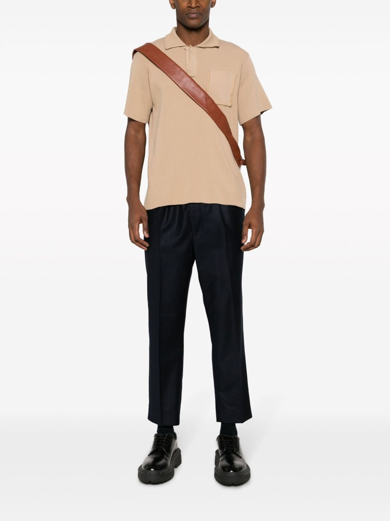 AMI Paris cropped tailored trousers outlook
