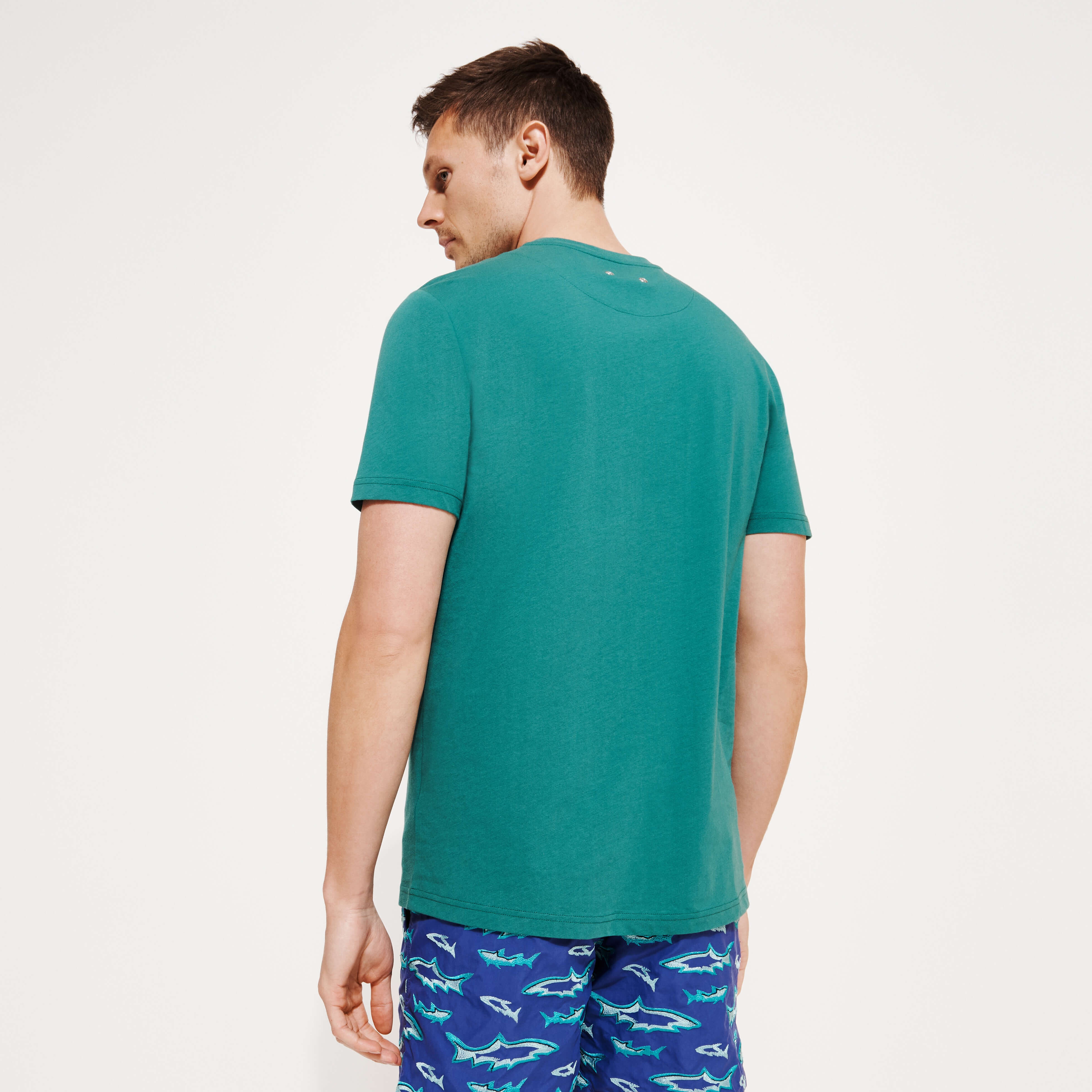 Men Organic Cotton T-Shirt Solid - 5