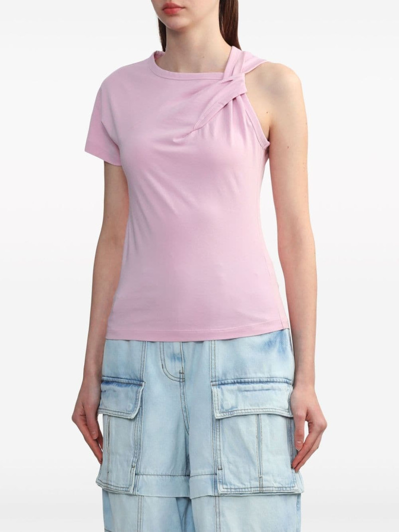 single-sleeve cotton T-shirt 3