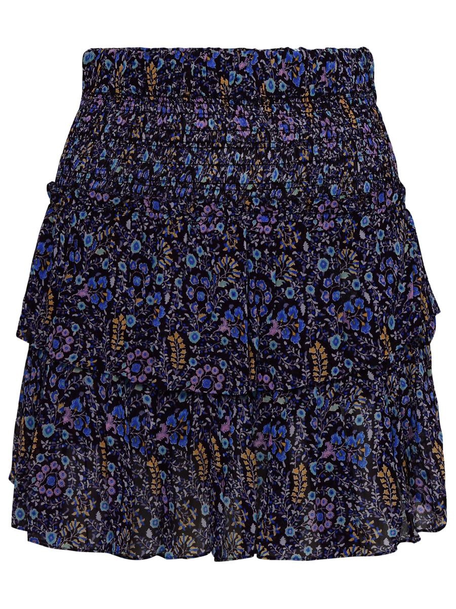 ISABEL MARANT ÉTOILE 'HILARI' MINISKIRT IN MULTICOLOURED VISCOSE - 1