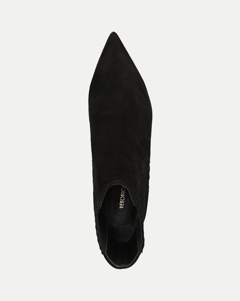 LISA SUEDE MID-HEEL BOOTIE - 3