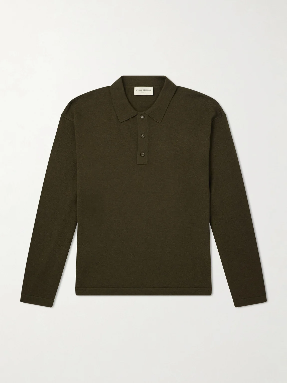 Bay Merino Wool Polo Shirt - 1