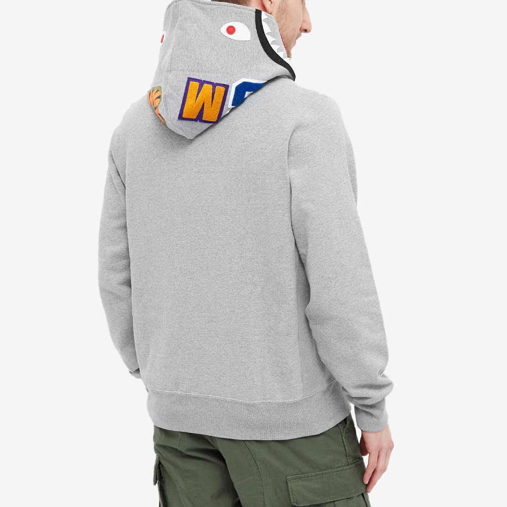 A Bathing Ape Shark Inside Tiger Pullover Hoody - 5