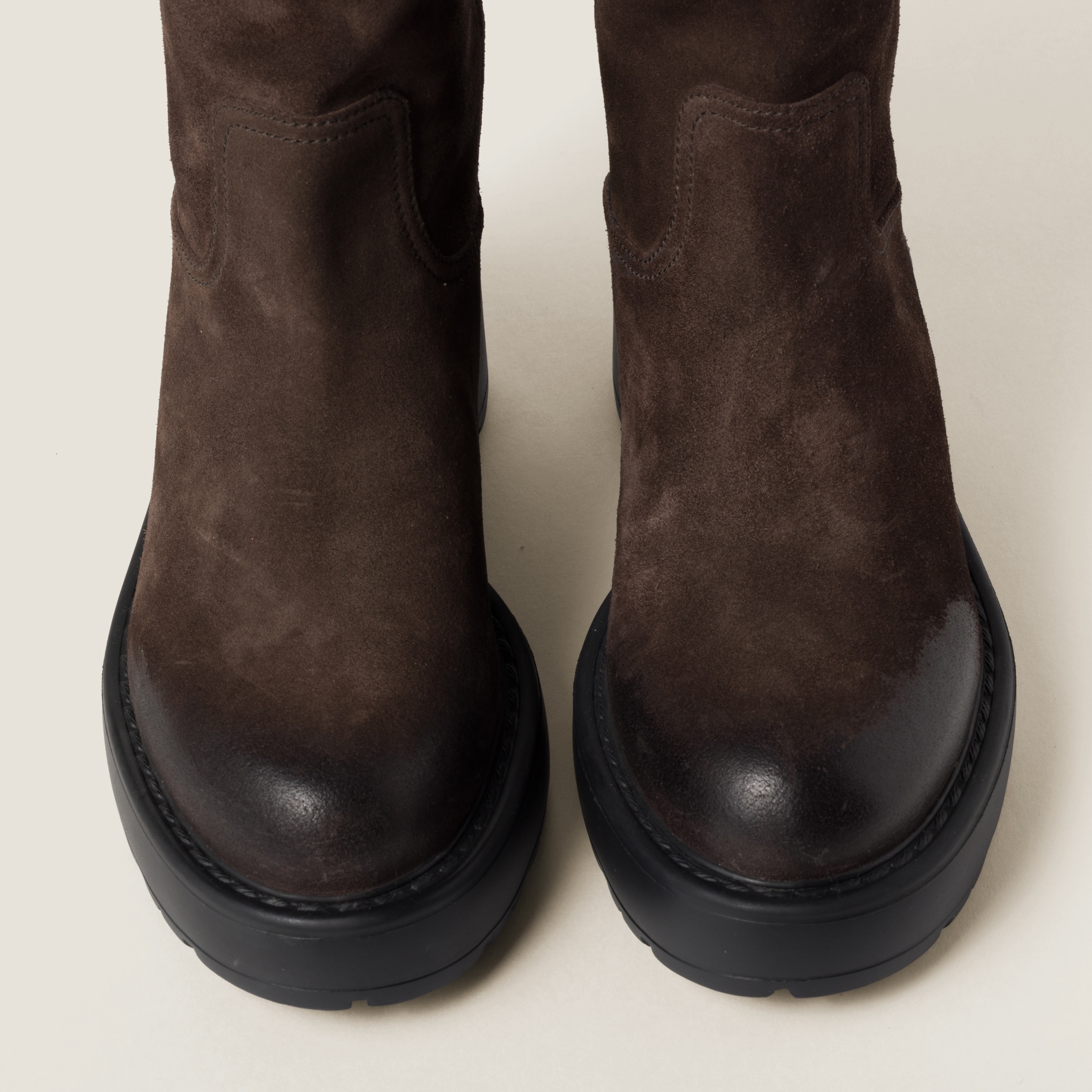Suede boots - 4