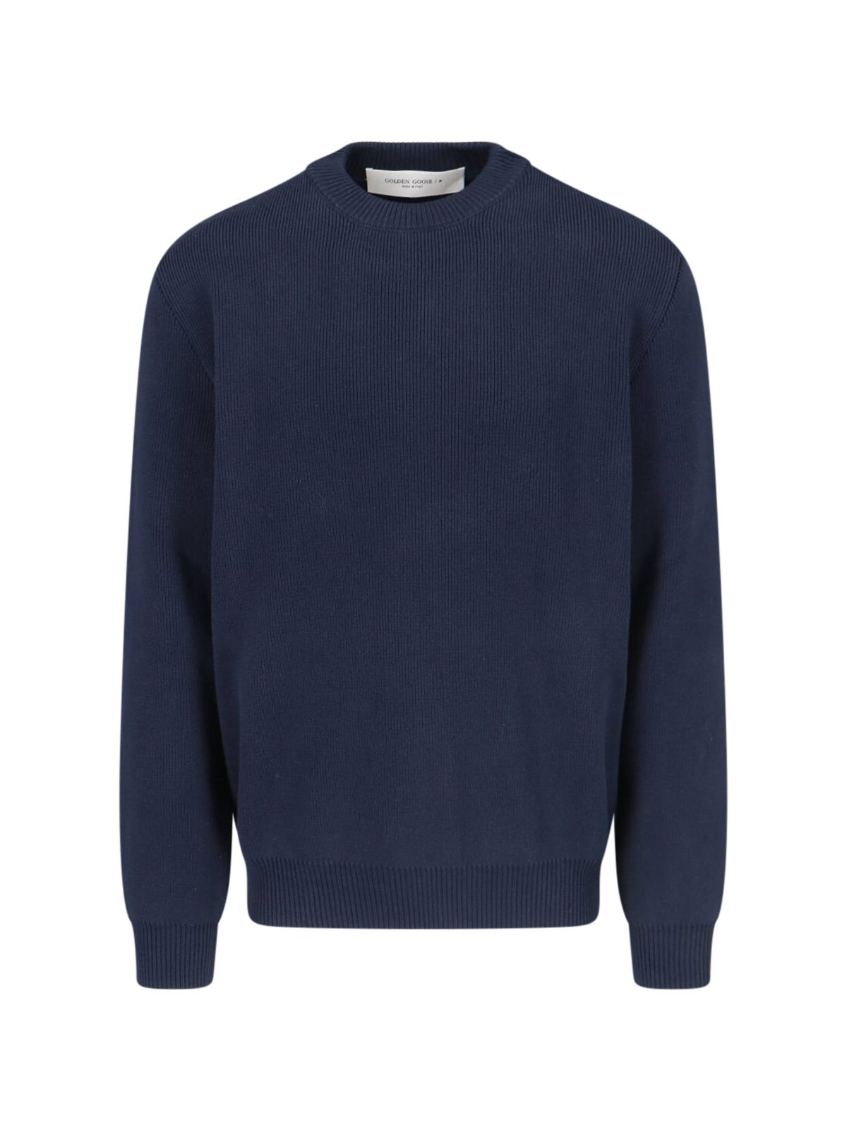 BACK LOGO CREW NECK JUMPER - 1
