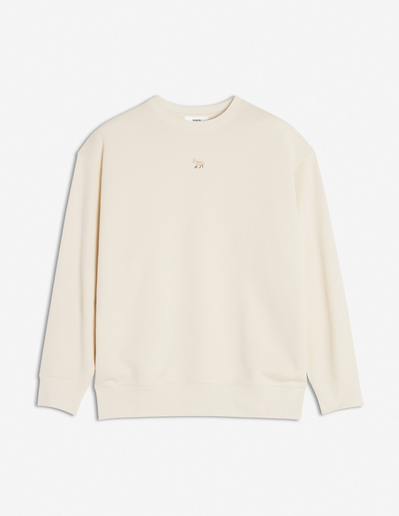 BABY FOX PATCH OVERSIZE SWEATSHIRT - 1