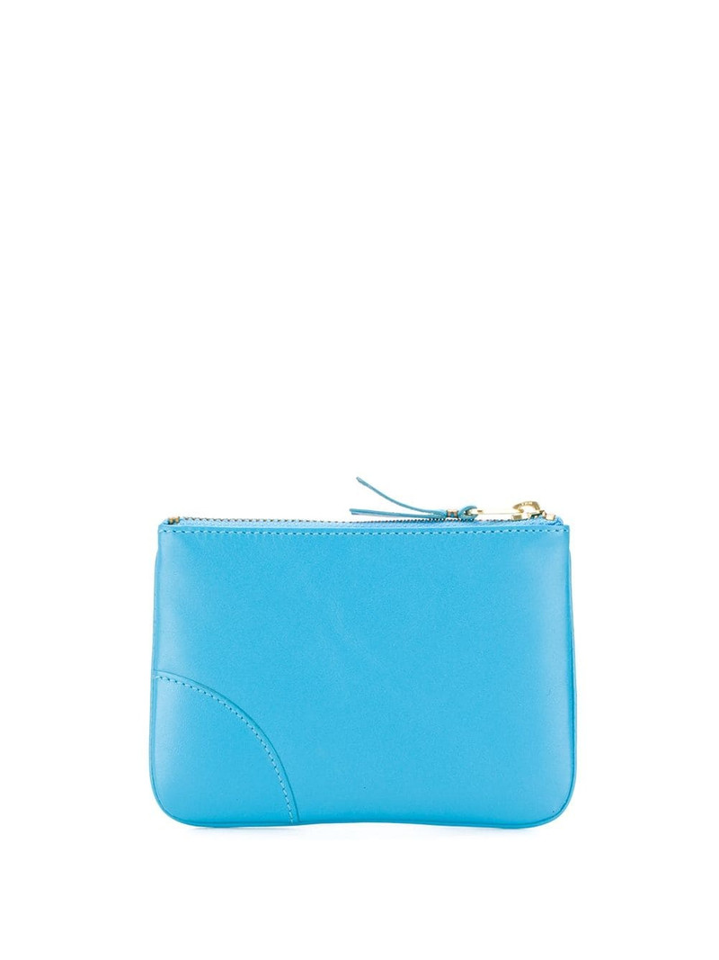 Comme Des Garçons colour-block leather wallet outlook