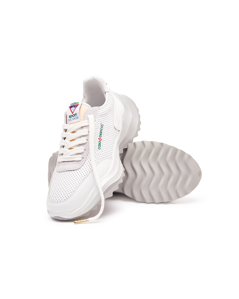 Mens Atlantis White Sneaker 7