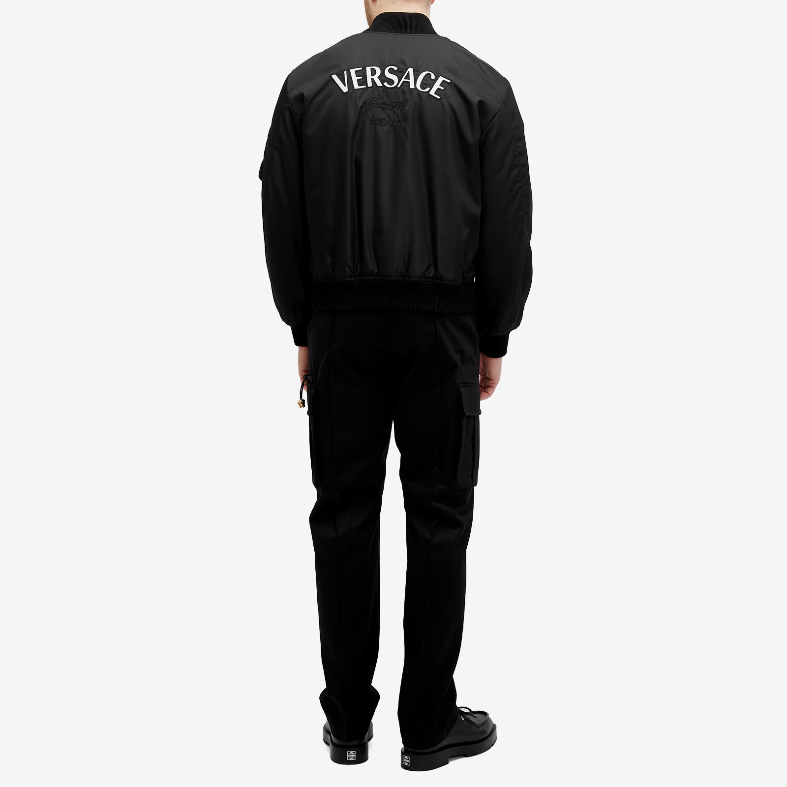 Versace Milano Stamp Bomber Jacket - 4