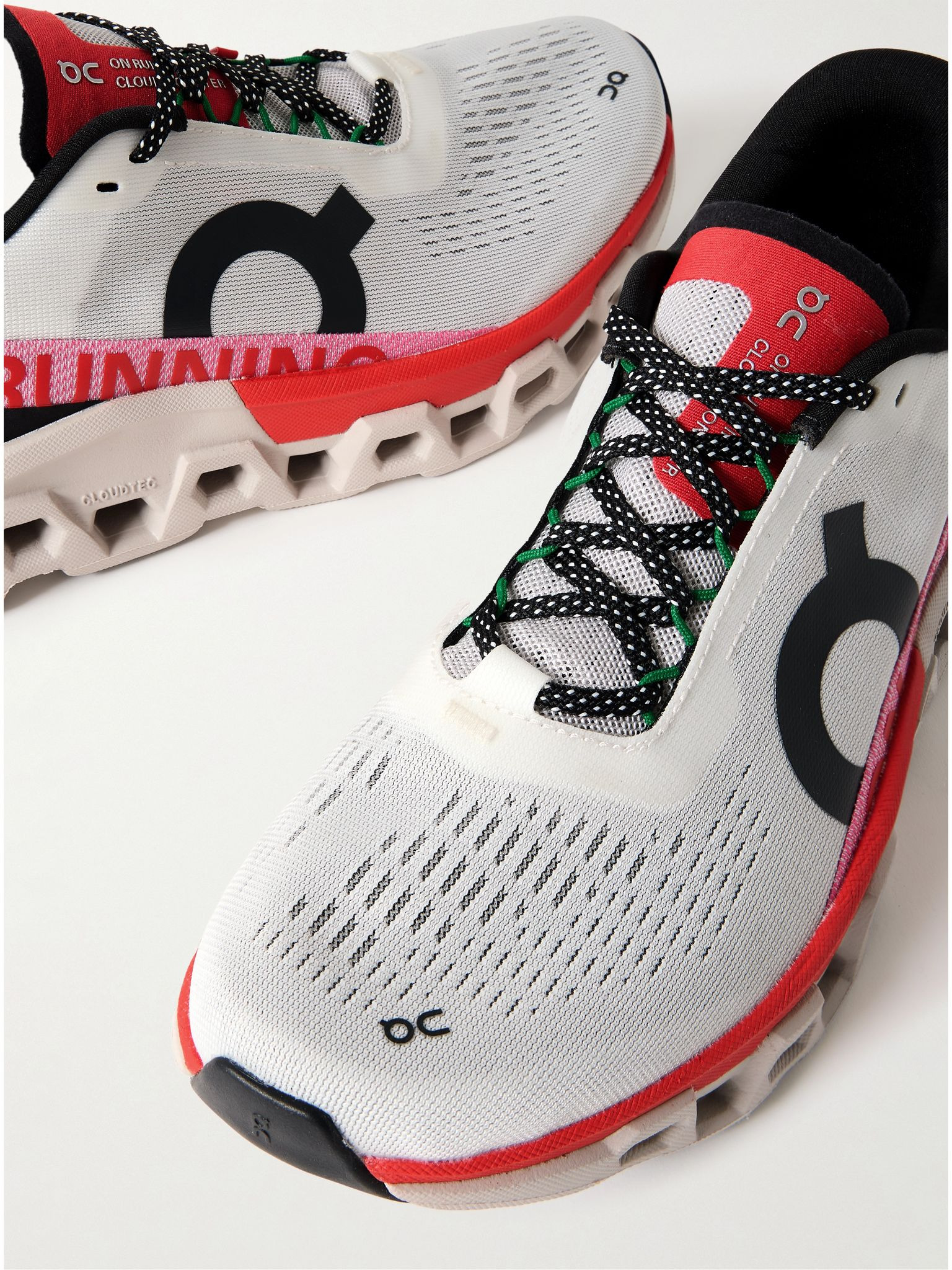 Cloudmonster 2 rubber-trimmed mesh sneakers White - 4